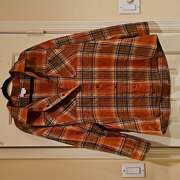 Chic Soul NWOT Plaid Shacket Size 1x - Picture 2 of 8